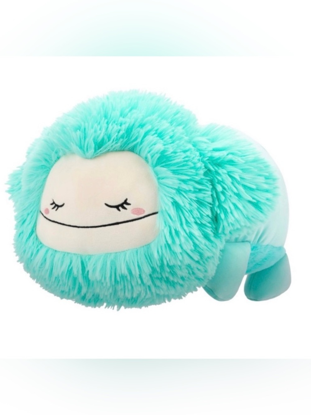 Squishmallows 18" Large Plush Joelle Teal Bigfoot Sleepamallows
New with Tag